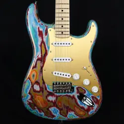 FENDER CUSTOM SHOP MBS JAWBREAKER STRATOCASTER NOS DIFFERENT SWIRLEY COLOR
