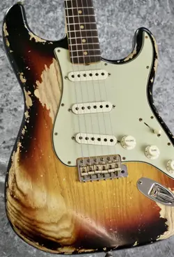 FENDER CUSTOM SHOP 1963 STRATOCASTER SUPER HEAVY RELIC / SUPER FADED AGED 3TONE