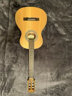 3/4 FENDER ACOUSTIC GUITAR MC-1 WITH CASE EXCELLENT CONDITION LEFT HANDED USED