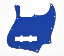 USA SPEC STANDARD JAZZ J BASS PICKGUARD SCRACH PLATE BLUE 3 PLY FOR FENDER