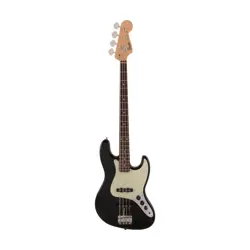 FENDER JAPAN TRADITIONAL II 60S JAZZ BASS GUITAR, RW FB, BLACK