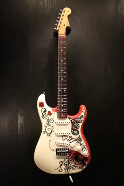 FENDER JIMI HENDRIX MONTEREY STRATOCASTER 2017 USED ELECTRIC GUITAR