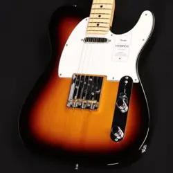 FENDER MADE IN JAPAN HYBRID II TELECASTER MAPLE FINGERBOARD 3-COLOR SUNBURST S N