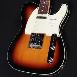 FENDER MADE IN JAPAN HERITAGE 60 TELECASTER CUSTOM ROSEWOOD 3-COLOR #GGE1Z