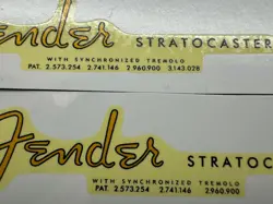 FENDER STRATOCASTER WATERSLIDE