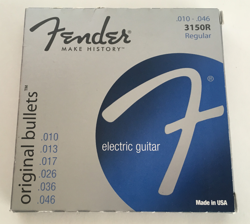FENDER - 3150R ORIGINAL BULLETS REGULAR ELECTRIC GUITAR STRINGS 10-46