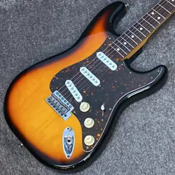 FENDERMEXICO STANDARD STRATOCASTER USED ALDER BODY BROWN SUNBURST W/SOFT CASE