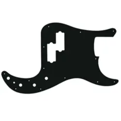 PICKGUARD FENDER 2005-ON MIM DELUXE ACTIVE SPECIAL P BASS BLACK .060