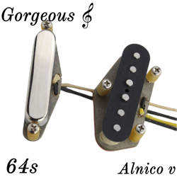 GORGEOUS 1964S STYLE TELECASTER ELECTRIC GUITAR PICKUPS FOR FENDER