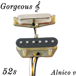 GORGEOUS 1952S  STYLE  ELECTRIC GUITAR PICKUPS FOR FENDER TELECASTER GUITAR