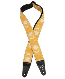 NWT FENDER GUITAR STRAP AMERICAN VINTAGE II SUN STRAP BUTTERSCOTCH BLOND