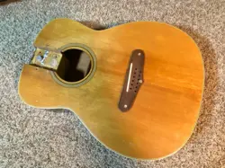 1968 FENDER VILLAGER 12 STRING ACOUSTIC GUITAR BODY
