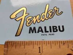 FENDER MALIBU WATERSLIDE