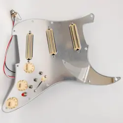 SSS PREWIRED LOADED PICKGUARD COIL SPLITTING PICKUPS FOR FENDER STRAT GUITAR