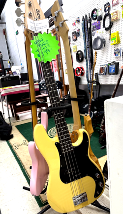 YELLOW BLACK PICKGUARD