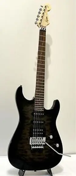 SQUIER BY FENDER STG36F TRANSPARENTBLACK