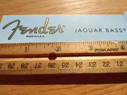 JAGUAR BASS WATERSLIDE