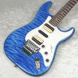 BLUE TRANS GUITAR