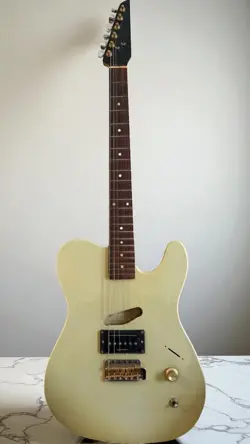 CUSTOM BUILD TL-STYLE ELECTRIC GUITAR WITH P-RAIL HUMBUCKER ASH BODY ESP JAPAN