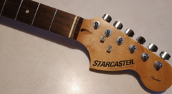 VINTAGE 2000S FENDER STARCASTER ELECTRIC GUITAR NECK  STRAT STRATOCASTER