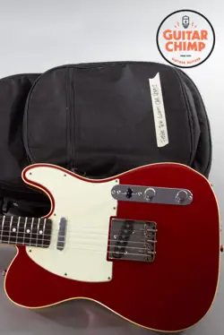 2004 FENDER '62 REISSUE TELECASTER CUSTOM JAPAN TL62B-TX CANDY APPLE RED | ORIGI