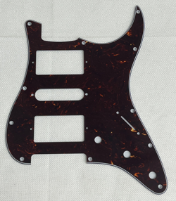 BROWN TORTOISE 4-PLY FOR FENDER HSH STRATOCASTER STRAT STYLE GUITAR PICKGUARD