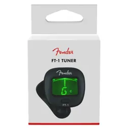 2-FENDER FT-1 PRO CLIP-ON CHROMATIC TUNER FOR GUITAR, UKULELE- BASS , VIOLIN. 885978852895