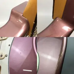 FENDER MADE IN JAPAN HYBRID 60S STRATOCASTER BURGUNDY MIST METALLIC