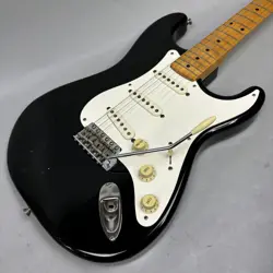 FENDER JAPAN ST58-70TX 1997-2000 USED ALDER BODY BLACK W/SOFT CASE