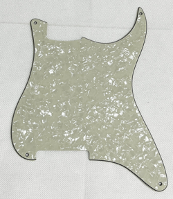 IVORY WHIT  4-PLY FOR FENDER STRATOCASTER STRAT BLANK STYLE GUITAR PICKGUARD
