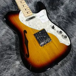 FENDER MADE IN JAPAN HERITAGE 60 TELECASTER THINLINE 3-COLOR SUNBURST NO.YG698