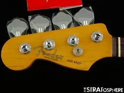 LEFTY FENDER AMERICAN PROFESSIONAL II JAZZ BASS NECK + TUNERS SLIM 