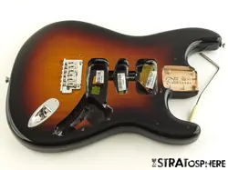 FENDER AMERICAN PROFESSIONAL II STRAT BODY & HARDWARE, ALDER, SUNBURST 3TS
