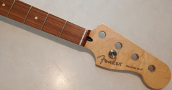 UNPLAYED FENDER PLAYER PRECISION BASS GUITAR NECK PARTS PROJECT REPAIR