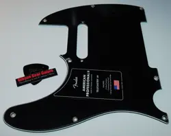 PICKGUARD LEFTY BLACK