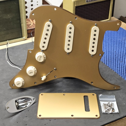 OLD FENDER USA AMERICAN DELUXE STRAT LOADED PICKGUARD S-1 & SCN NOISELESS RELIC?