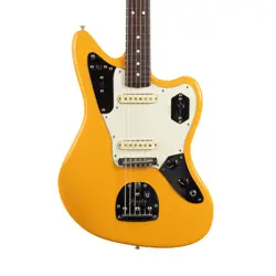 USED FENDER JOHNNY MARR JAGUAR FEVER DREAM YELLOW 2022