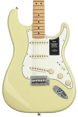 FENDER PLAYER II STRATOCASTER ELECTRIC GUITAR - HIALEAH YELLOW WITH MAPLE