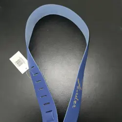VINTAGE FENDER 2.5 INCH ADJUSTABLE GUITAR STRAP BLUE WITH TAGS