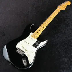 FENDER  AMERICAN PROFESSIONAL II STRATOCASTER MAPLE FINGERBOARD BLACK US25047867
