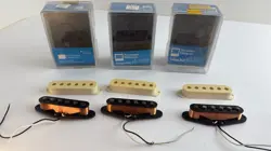 90S FENDER STRATOCASTER PICKUP SET WITH COVERS - UNTESTED