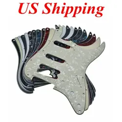 ST HSS GUITAR PICKGUARD HUMBUCKING NO SCREW HOLES FOR FENDER ULTRA SERIES STRAT