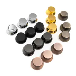 GUITAR METAL KNOBS–PUSH-ON