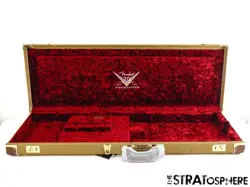 USA FENDER CUSTOM SHOP STRAT TELE - TWEED G&G HARDSHELL CASE 70TH ANNIE 54 NOS