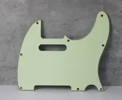 TELECASTER PICKGUARD FOR STD USA FENDER TELE - MINT GREEN