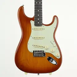 FENDER USA AMERICAN PERFORMER STRATOCASTER USED 2022 ALDER BODY W/HARD CASE