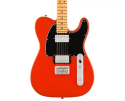 FENDER PLAYER II TELECASTER HH - CORAL RED W/MAPLE FB