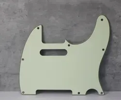 TELECASTER PICKGUARD FOR STD USA FENDER TELE - MINT IVORY