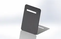 CARBON FIBER BACK PLATE  VINTAGE BACKPLATE FOR USA/MEXICO FENDER STRATOCASTER