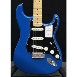 FENDER MADE IN JAPAN HYBRID II STRATOCASTER MAPLE FOREST BLUE GUITAR WITH / GIG